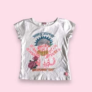 Billieblush Bollywood Cat T Shirt Size 4